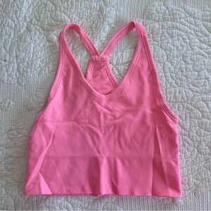 Pink Athletic Tank Top